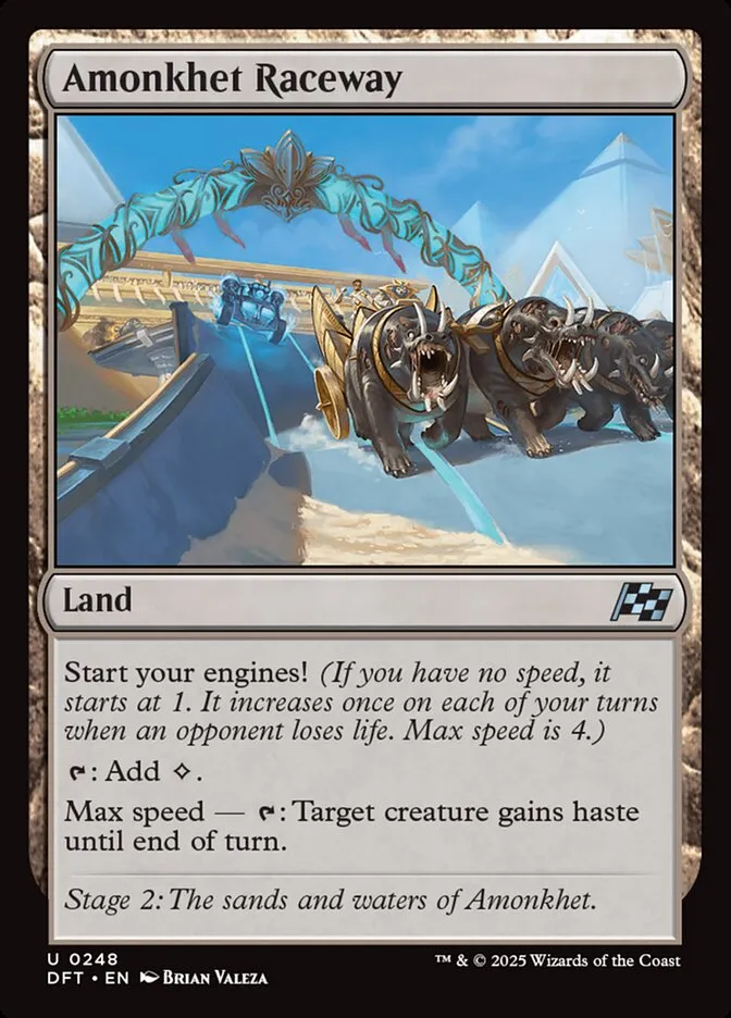2025 Aetherdrift Amonkhet Raceway uncommon #248 uncommon card image