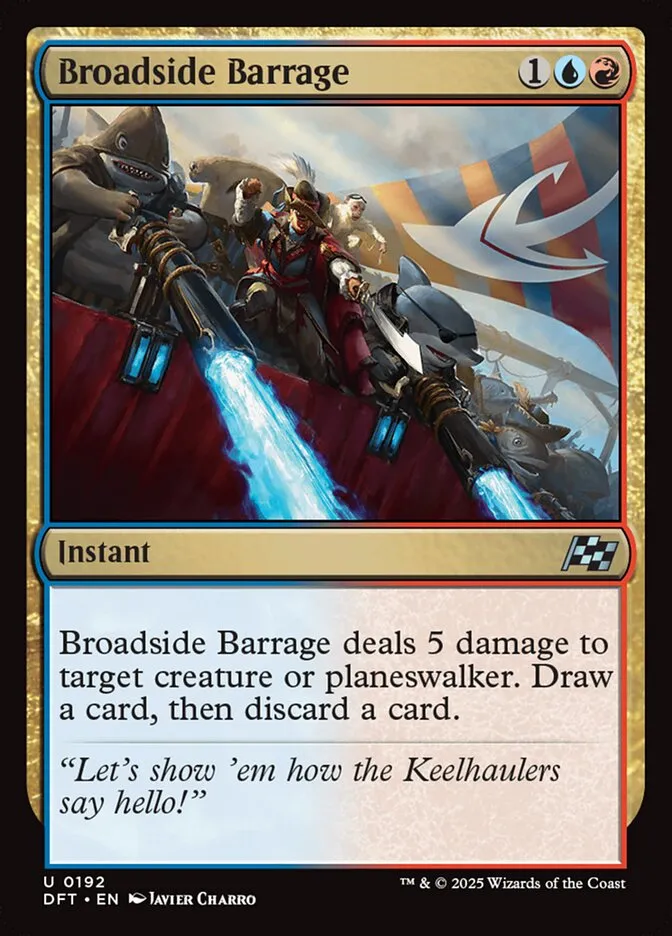 2025 Aetherdrift Broadside Barrage uncommon #192 uncommon card image