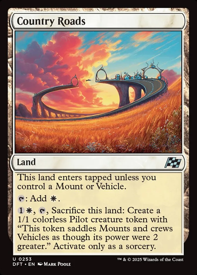 2025 Aetherdrift Country Roads uncommon #253 uncommon card image