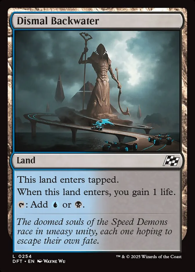 2025 Aetherdrift Dismal Backwater common #254 common card image