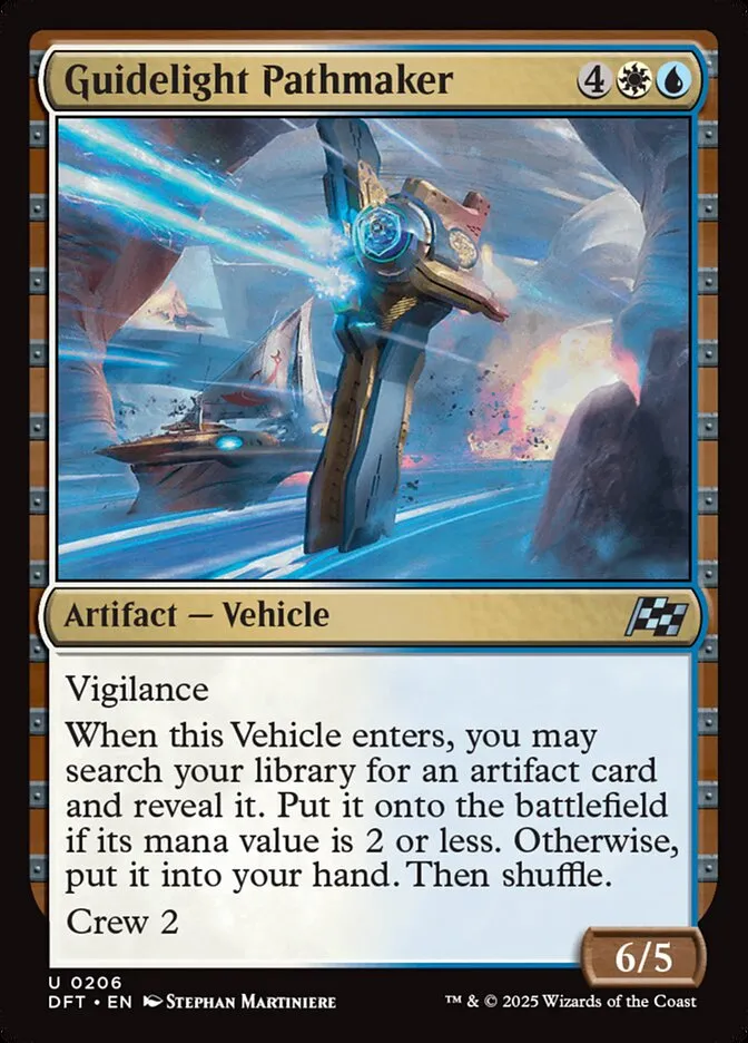 2025 Aetherdrift Guidelight Pathmaker uncommon #206 uncommon card image
