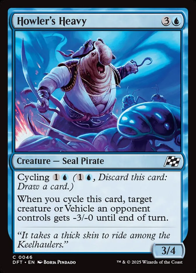 2025 Aetherdrift Howler's Heavy common #46 common card image