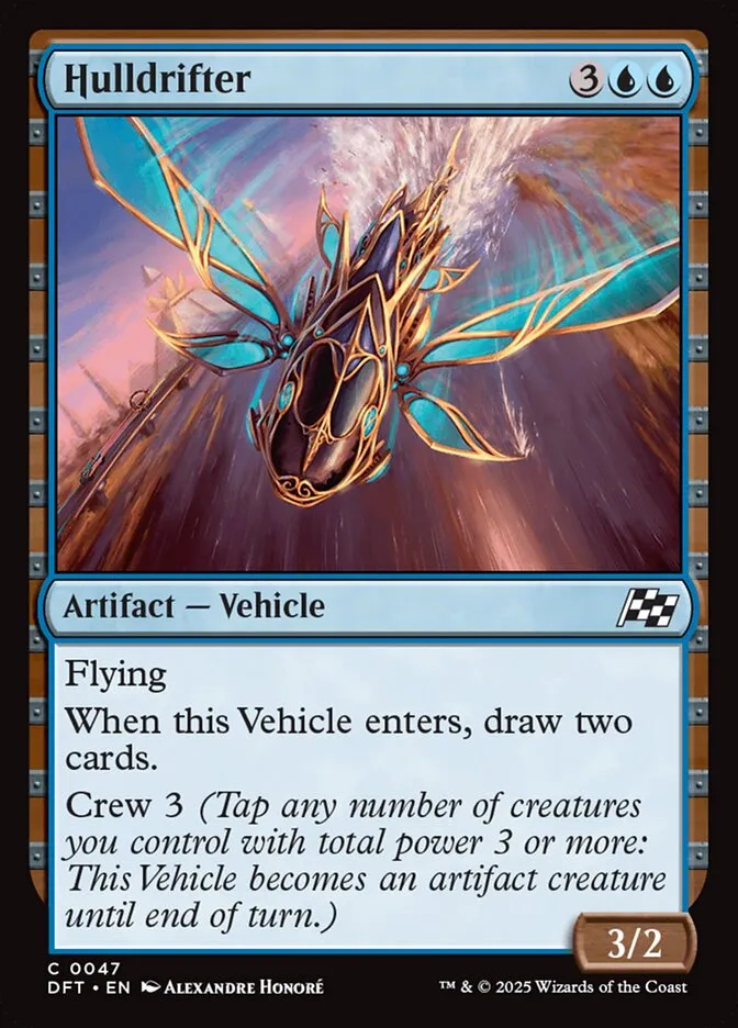 2025 Aetherdrift Hulldrifter common #47 common card image