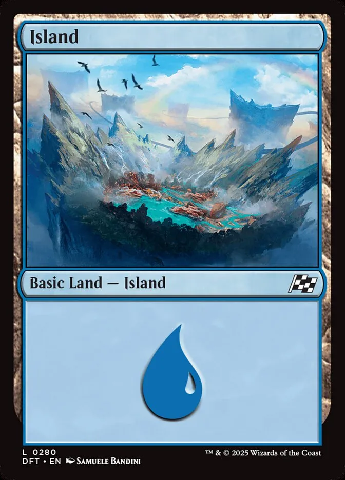 2025 Aetherdrift Island common #280 common card image