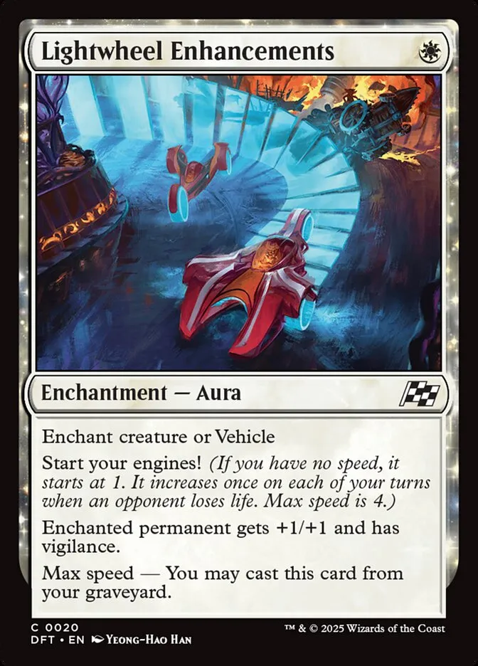 2025 Aetherdrift Lightwheel Enhancements [Foil] common #20 common card image