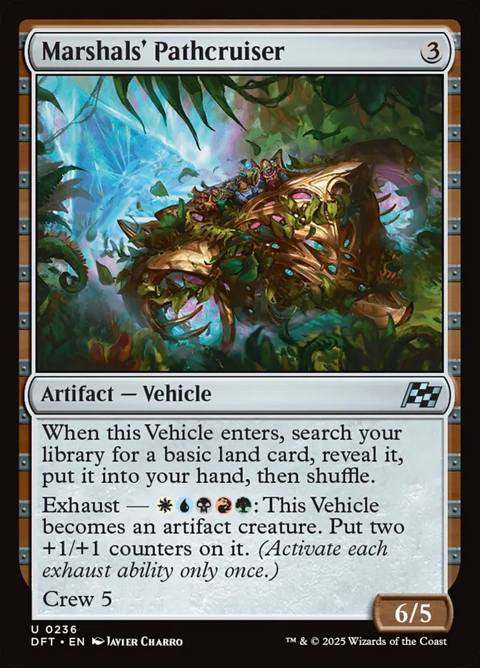 2025 Aetherdrift Marshals' Pathcruiser uncommon #236 uncommon card image