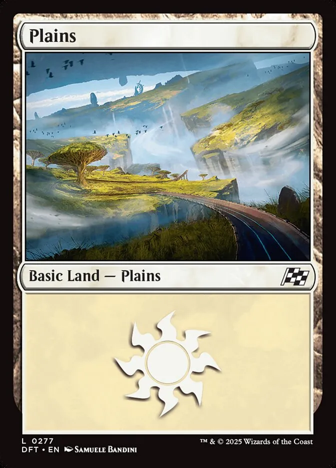 2025 Aetherdrift Plains [Foil] common #277 common card image