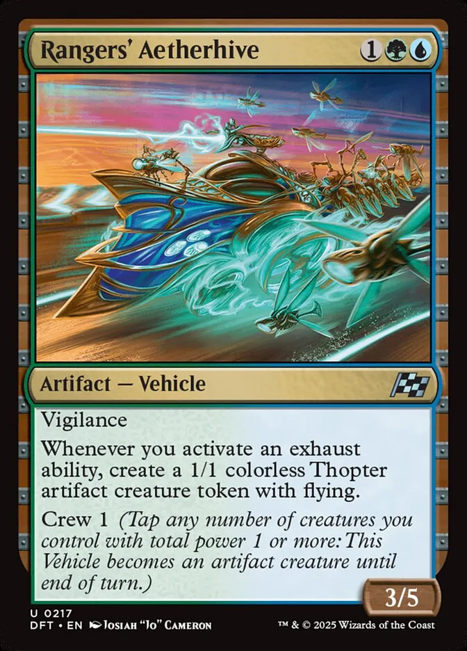 2025 Aetherdrift Rangers' Aetherhive uncommon #217 uncommon card image
