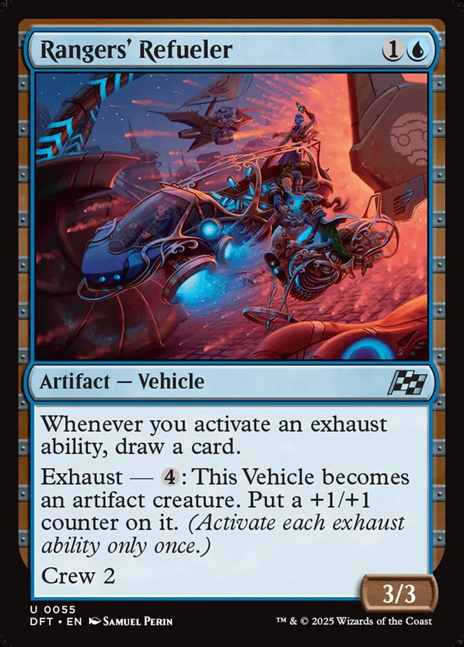 2025 Aetherdrift Rangers' Refueler uncommon #55 uncommon card image