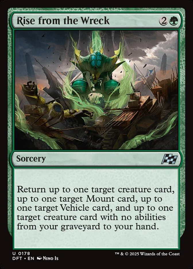 2025 Aetherdrift Rise from the Wreck [Foil] uncommon #178 uncommon card image