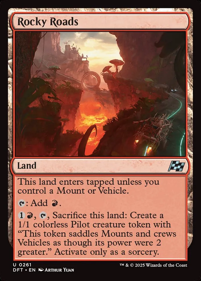 2025 Aetherdrift Rocky Roads uncommon #261 uncommon card image