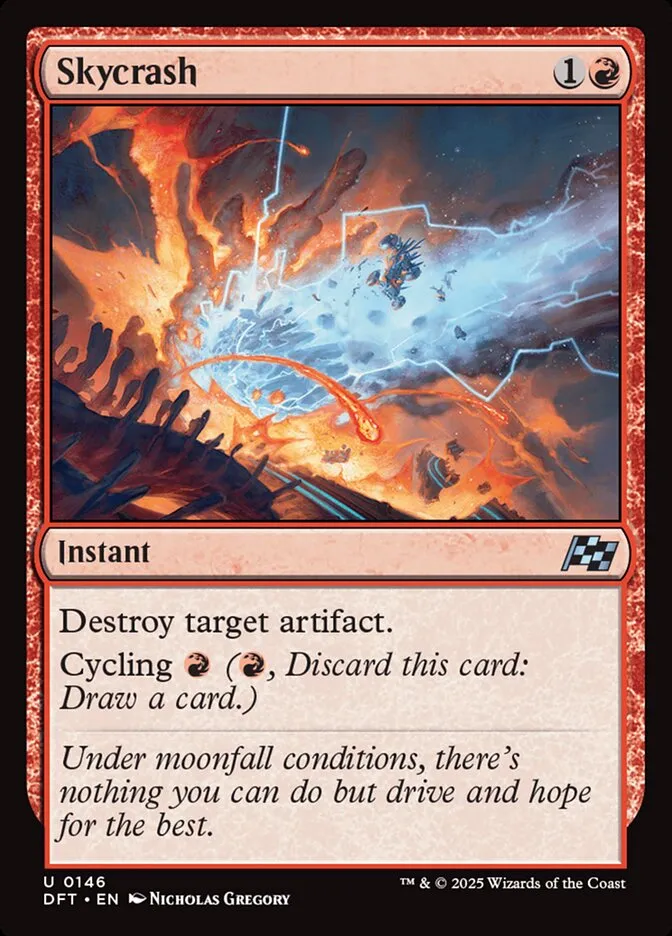 2025 Aetherdrift Skycrash uncommon #146 uncommon card image