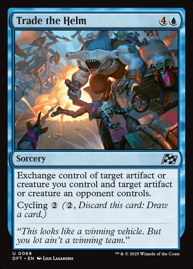 2025 Aetherdrift Trade the Helm uncommon #69 uncommon card image