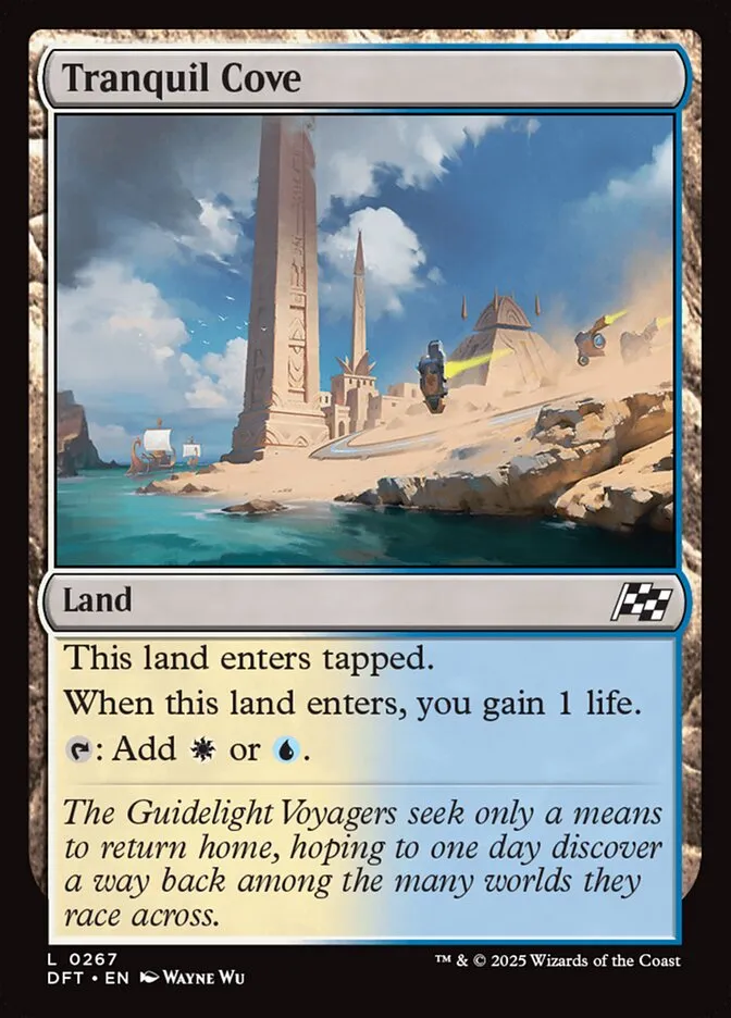 2025 Aetherdrift Tranquil Cove [Foil] common #267 common card image