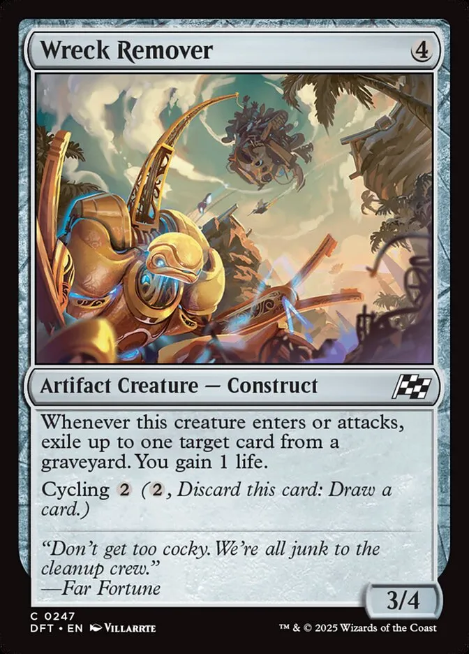 2025 Aetherdrift Wreck Remover common #247 common card image