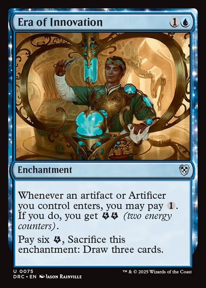 2025 Aetherdrift Commander Era of Innovation #75 uncommon card image