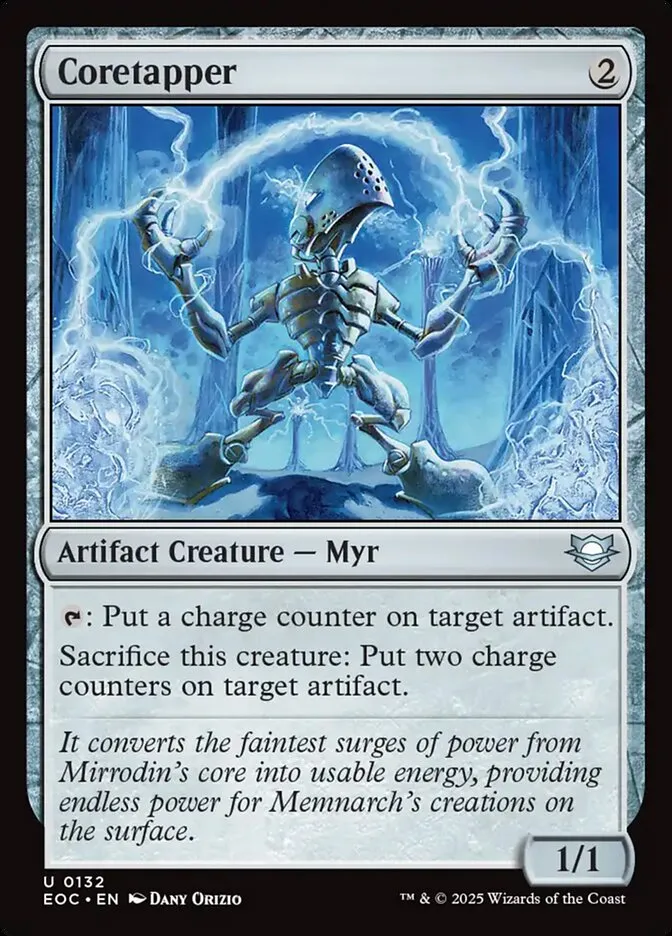 2025 Edge of Eternities Commander Coretapper uncommon #132 uncommon card image