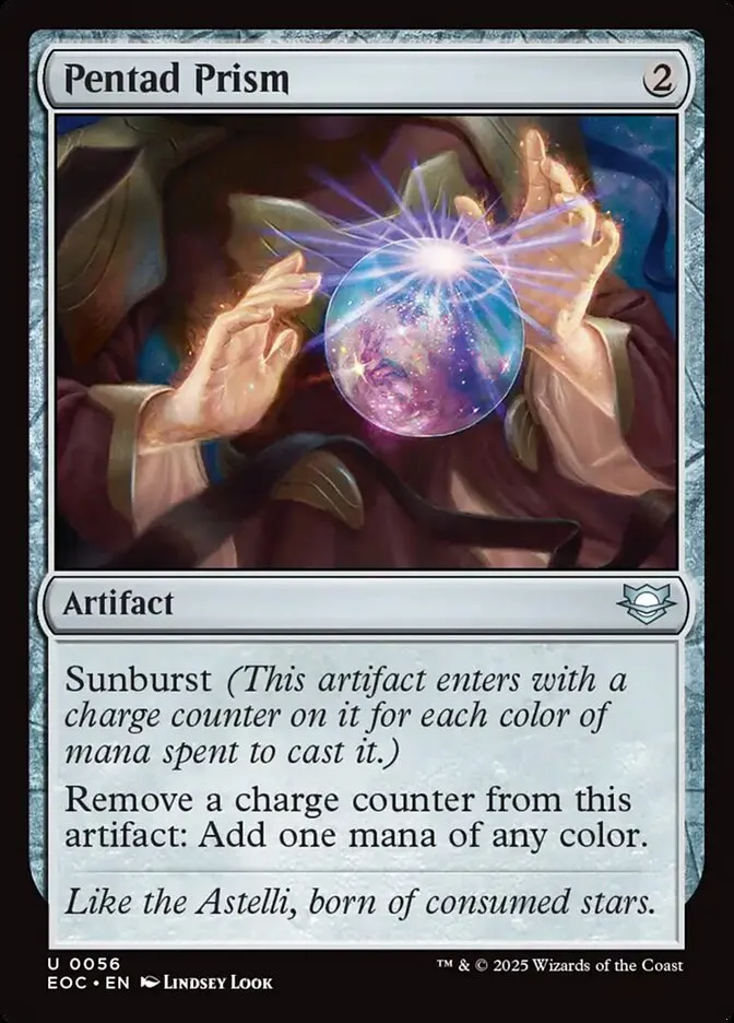 2025 Edge of Eternities Commander Pentad Prism uncommon #56 uncommon card image