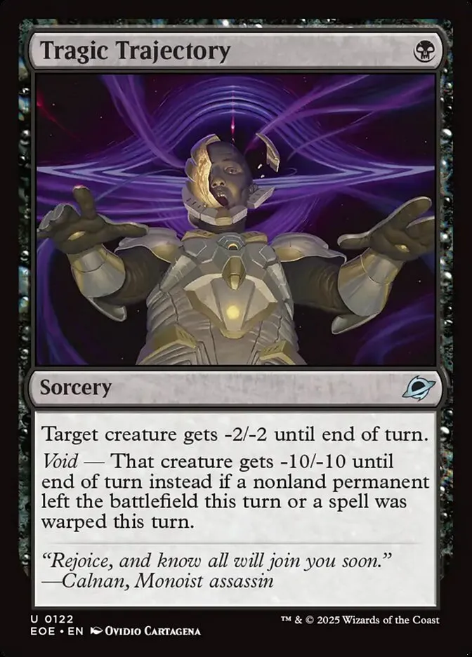 2025 Edge of Eternities Tragic Trajectory #122 uncommon card image