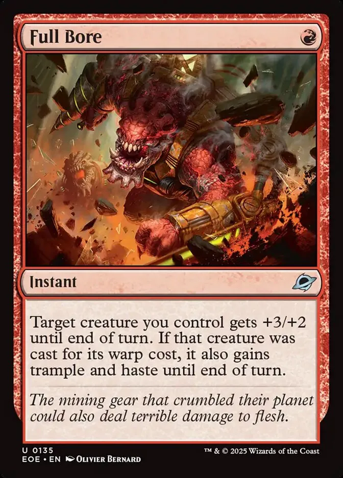 2025 Edge of Eternities Full Bore #135 uncommon card image
