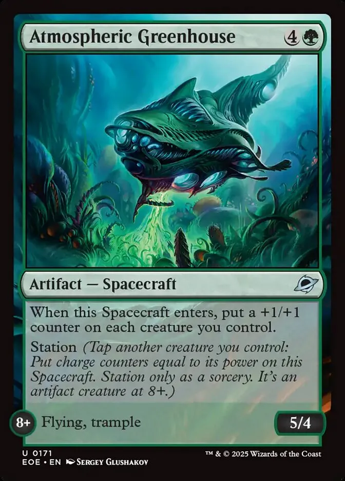 2025 Edge of Eternities Atmospheric Greenhouse #171 uncommon card image
