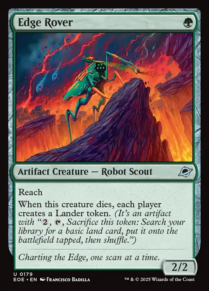 2025 Edge of Eternities Edge Rover #179 uncommon card image