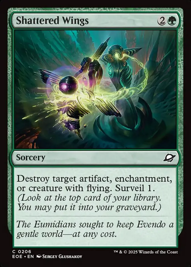 2025 Edge of Eternities Shattered Wings #206 common card image