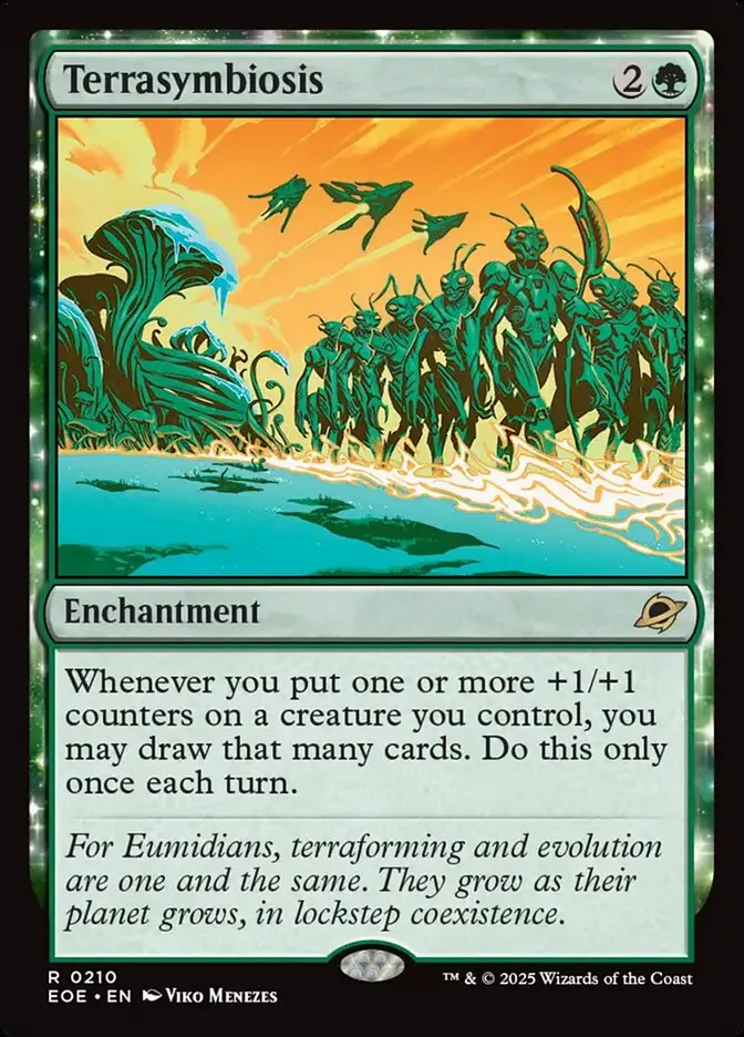 2025 Edge of Eternities Terrasymbiosis #210 rare card image