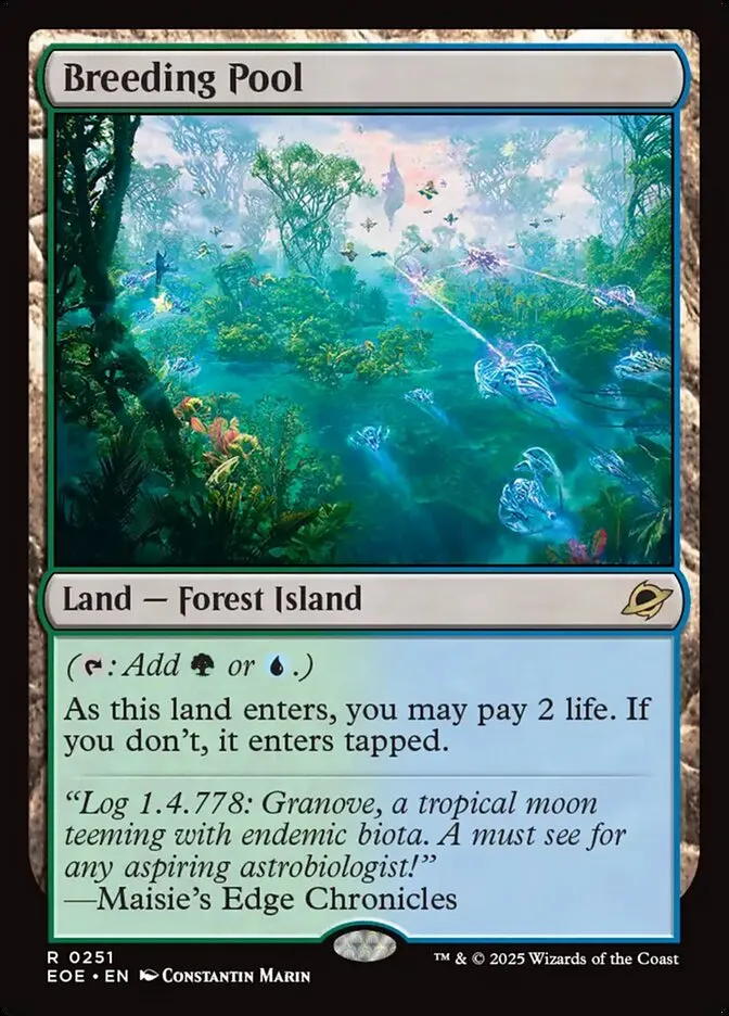 2025 Edge of Eternities Breeding Pool #251 rare card image