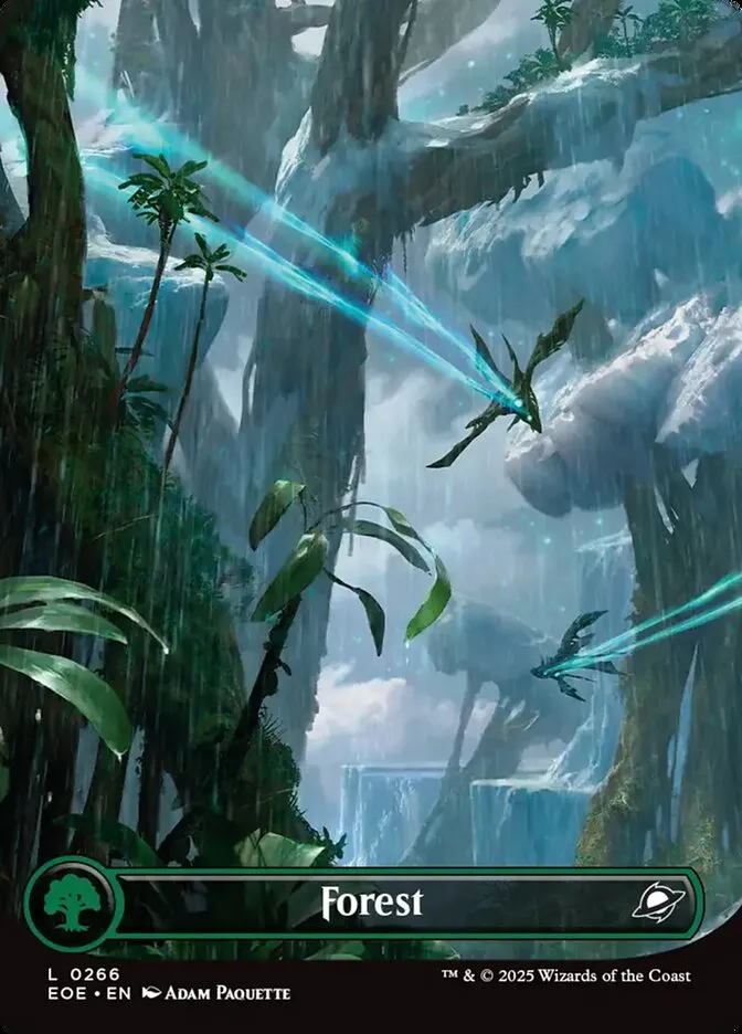 2025 Edge of Eternities Forest #266 common card image