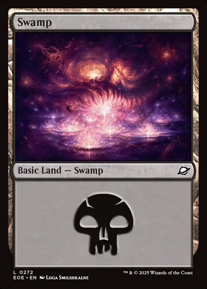 2025 Edge of Eternities Swamp #272 common card image