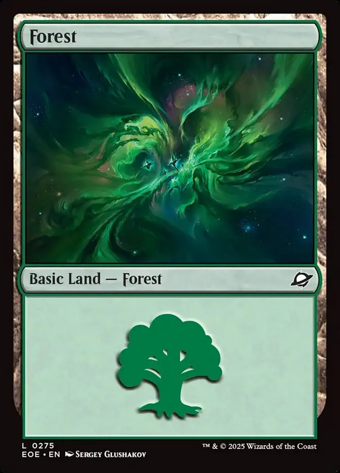 2025 Edge of Eternities Forest #275 common card image