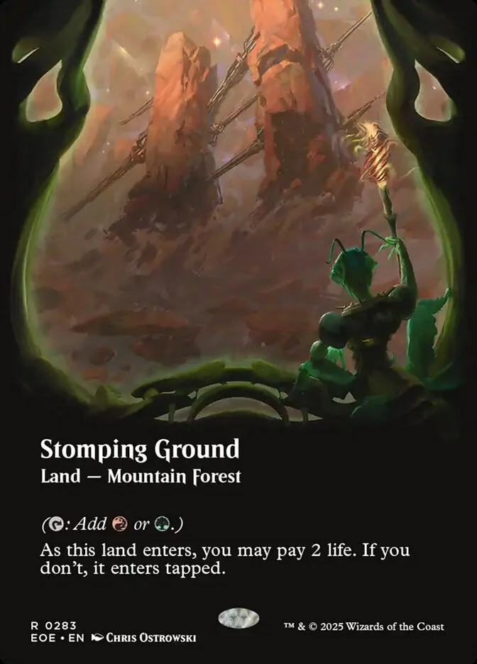 2025 Edge of Eternities Stomping Ground #283 rare card image