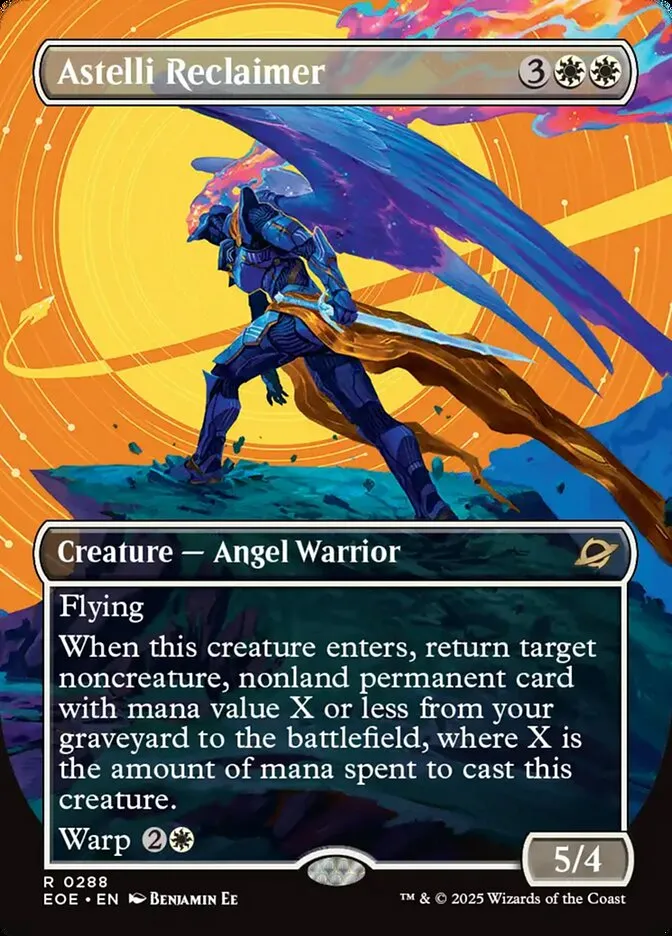 2025 Edge of Eternities Astelli Reclaimer #288 rare card image