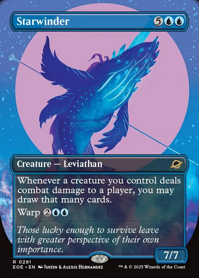 2025 Edge of Eternities Starwinder #291 rare card image