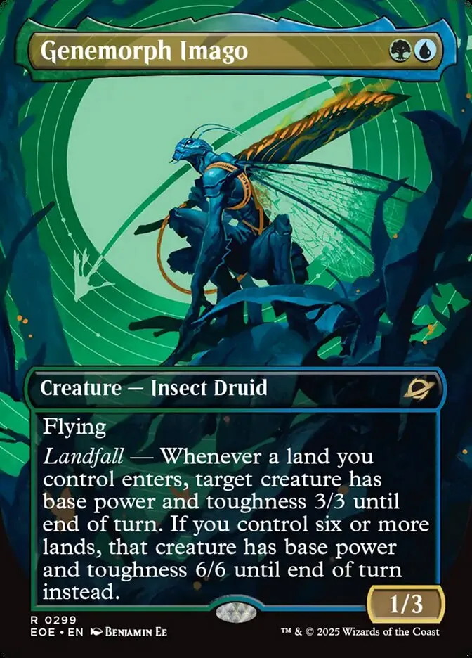 2025 Edge of Eternities Genemorph Imago #299 rare card image