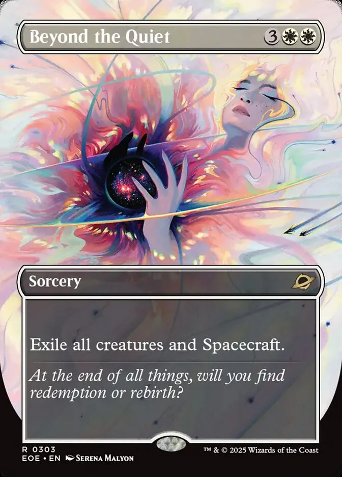 2025 Edge of Eternities Beyond the Quiet #303 rare card image