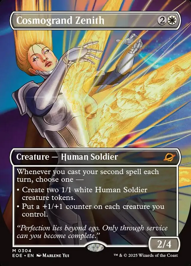 2025 Edge of Eternities Cosmogrand Zenith #304 mythic card image