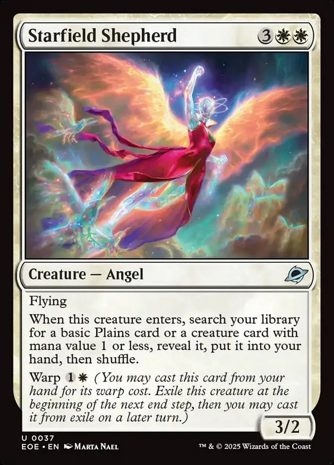 2025 Edge of Eternities Starfield Shepherd #37 uncommon card image