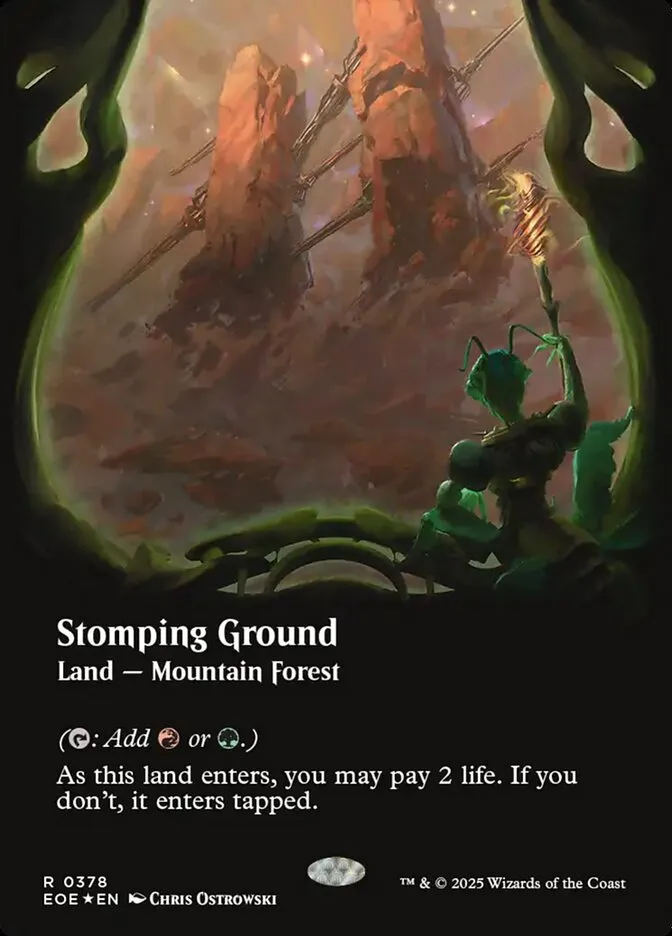 2025 Edge of Eternities Stomping Ground #378 rare card image