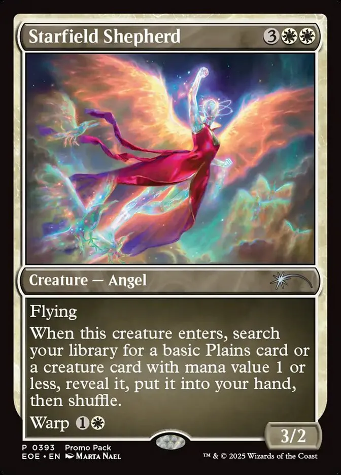 2025 Edge of Eternities Starfield Shepherd #393 uncommon card image