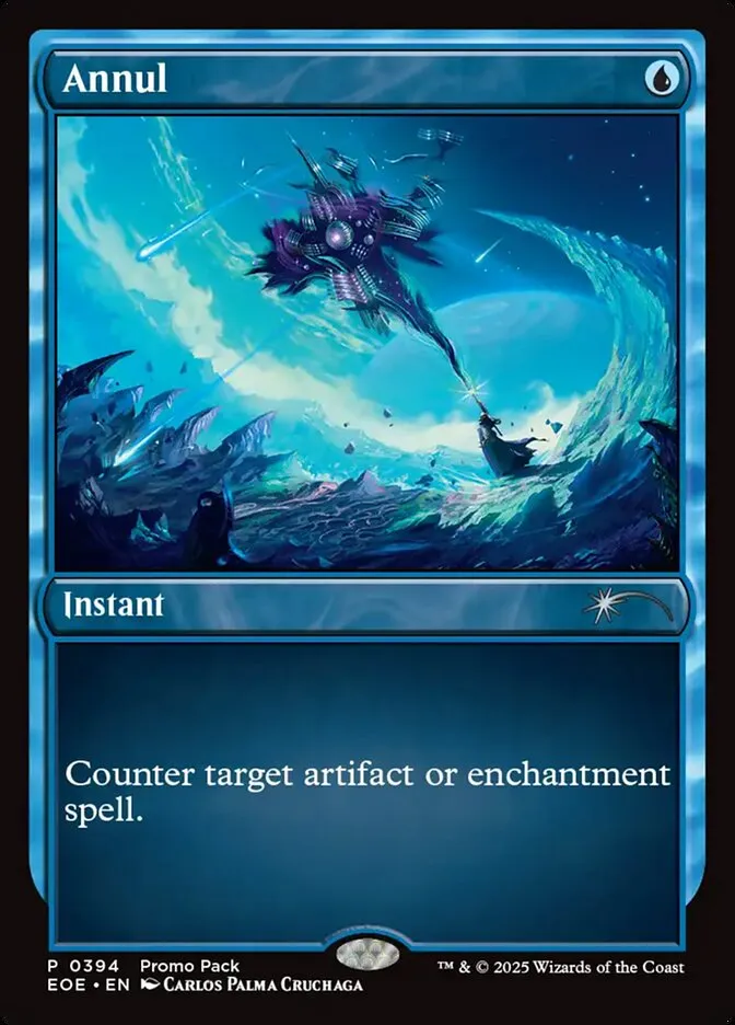 2025 Edge of Eternities Annul #394 uncommon card image