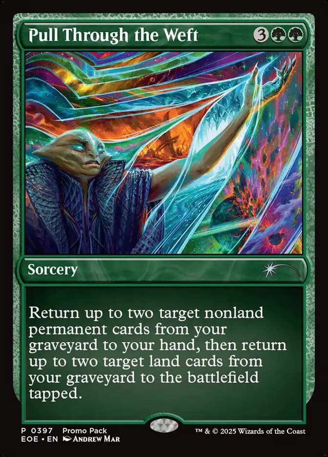 2025 Edge of Eternities Pull Through the Weft #397 uncommon card image