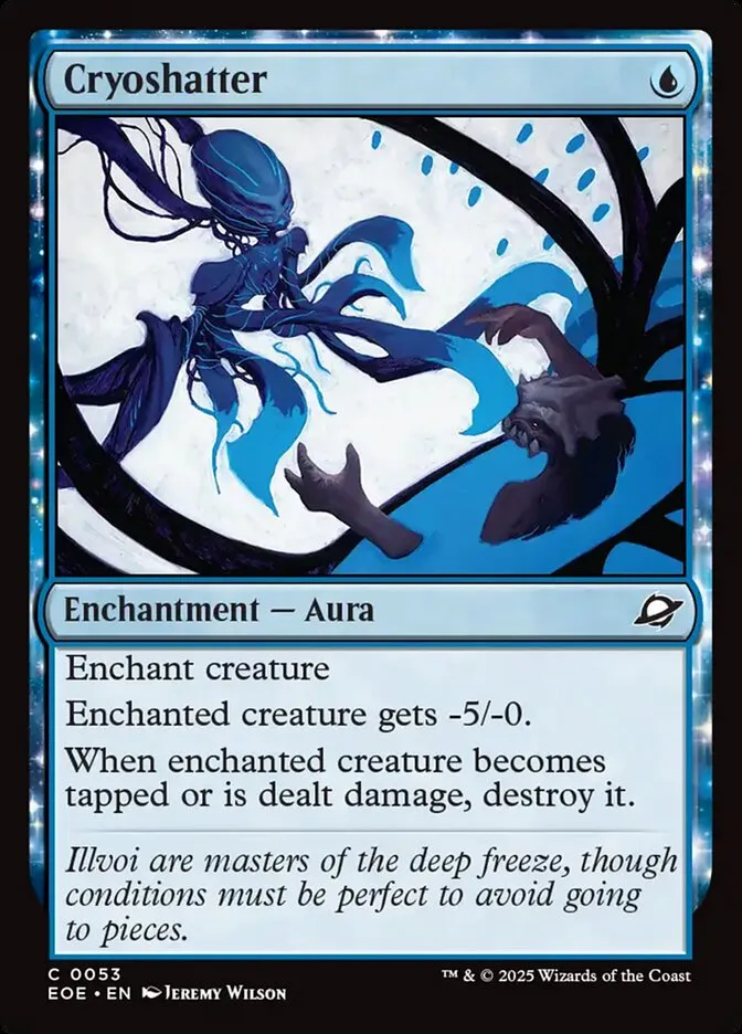 2025 Edge of Eternities Cryoshatter #53 common card image