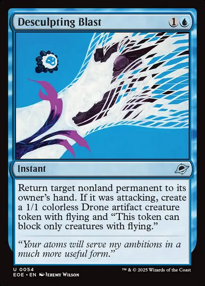 2025 Edge of Eternities Desculpting Blast #54 uncommon card image