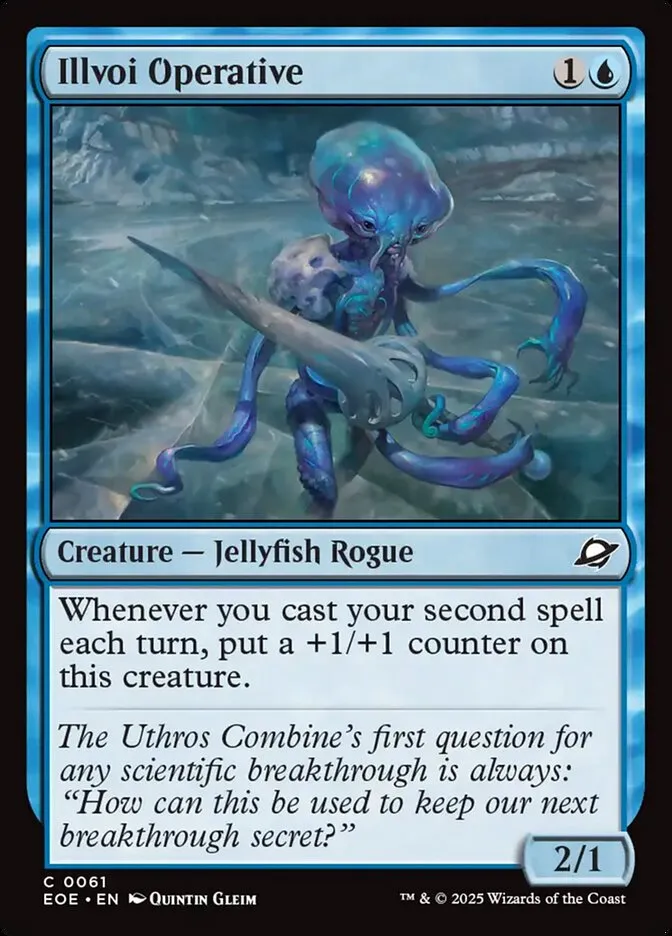 2025 Edge of Eternities Illvoi Operative #61 common card image