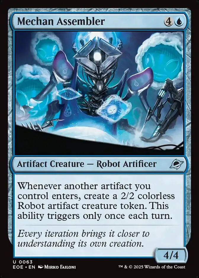 2025 Edge of Eternities Mechan Assembler #63 uncommon card image