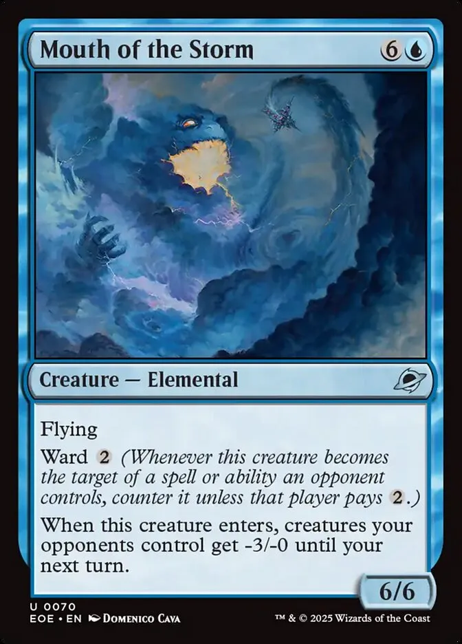 2025 Edge of Eternities Mouth of the Storm #70 uncommon card image