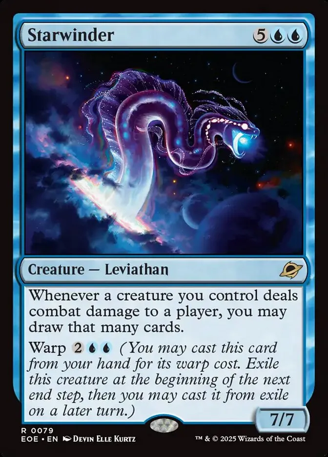 2025 Edge of Eternities Starwinder #79 rare card image