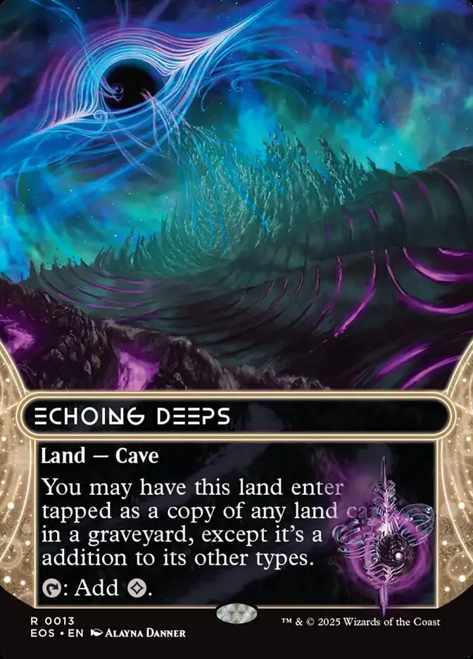 2025 Edge of Eternities: Stellar Sights Echoing Deeps #13 rare card image